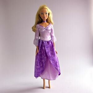 Barbie Rosella The Island Princess Doll 2006 Mattel L1147 Purple Maiden Dress